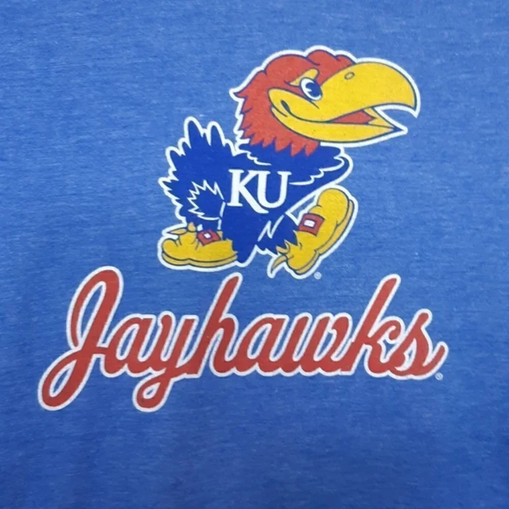 University of Kansas Girls t-shirt.  Size Large
